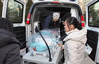 延吉市妇婴监护型护送